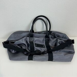 Kenneth Cole Grey Nylon Duffle Bag Shoulder Strap